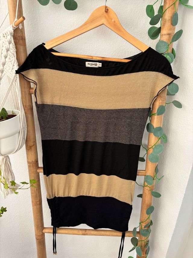 Camiseta Fórmula Joven mujer Rayas