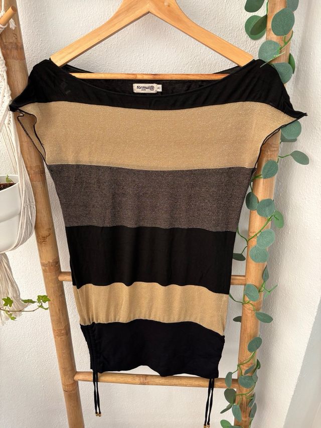 Camiseta Fórmula Joven mujer Rayas