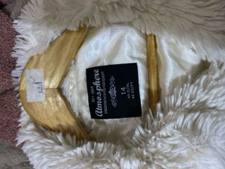 Chaqueta pelo beige Atmosphere Talla 42