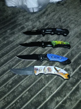 Lote 4 Navajas Colección