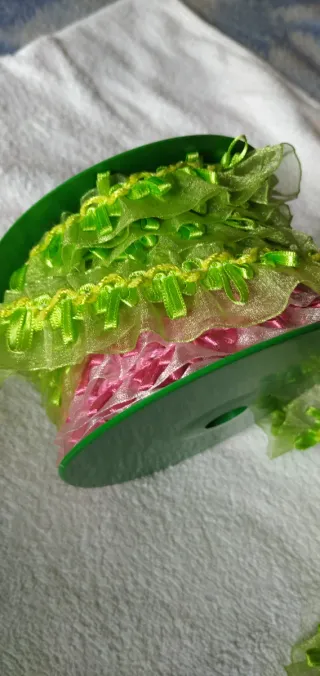 Cinta pasamanería para costura dos colores