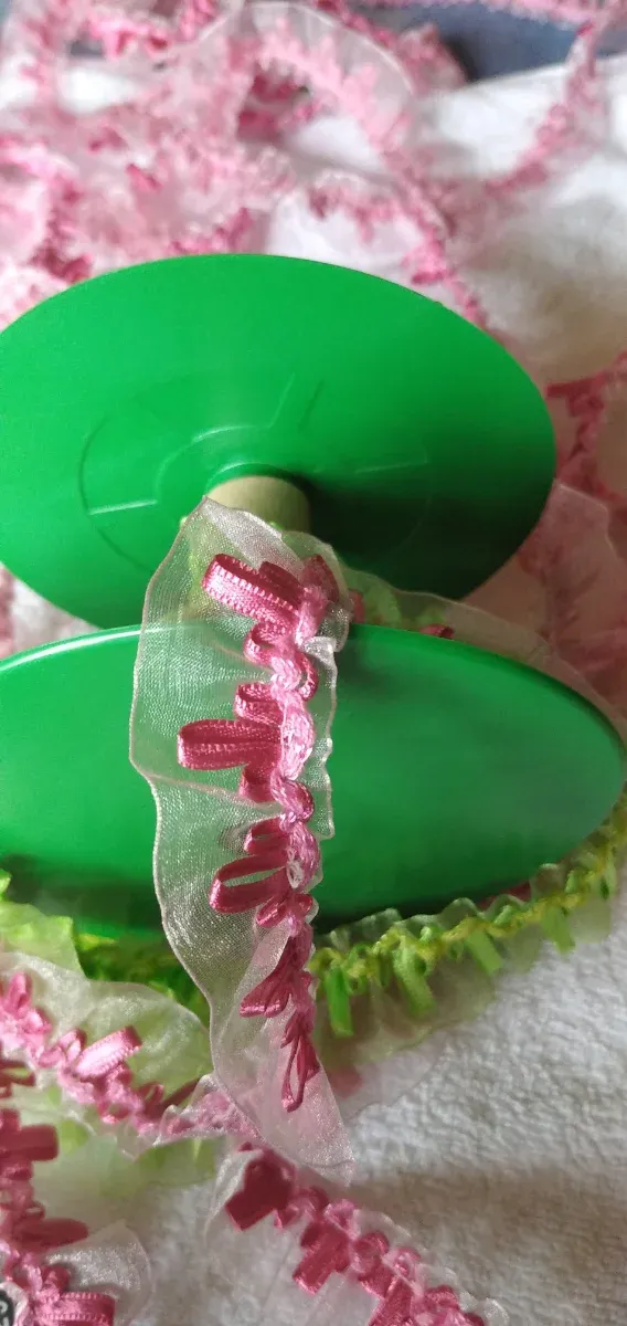 Cinta pasamanería para costura dos colores