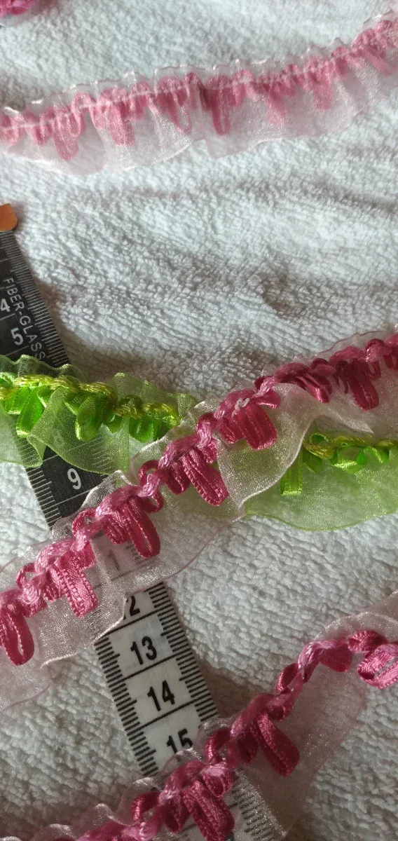 Cinta pasamanería para costura dos colores