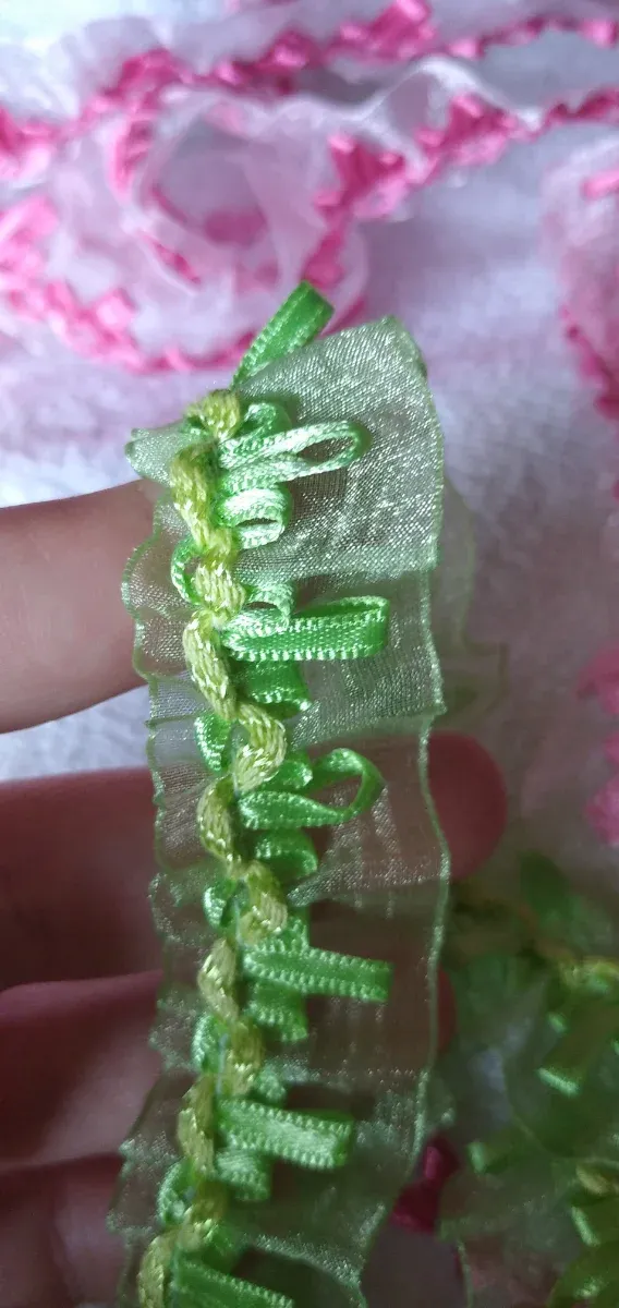 Cinta pasamanería para costura dos colores