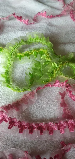 Cinta pasamanería para costura dos colores