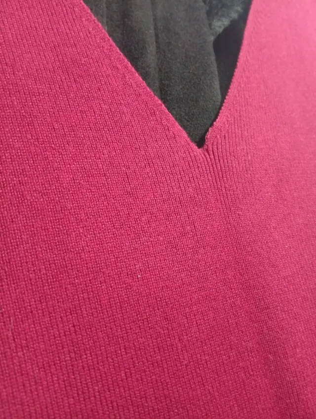 Vestido rojo sin mangas