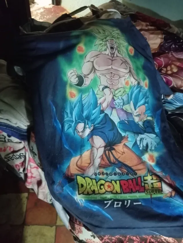 Camiseta Dragon Ball Super Broly Goku Vegeta