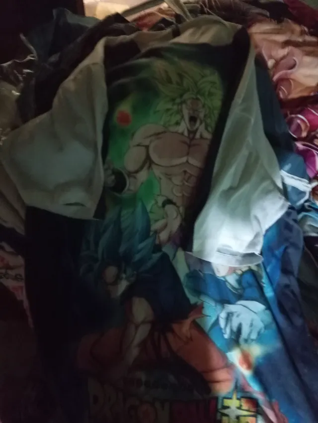 Camiseta Dragon Ball Super Broly Goku Vegeta