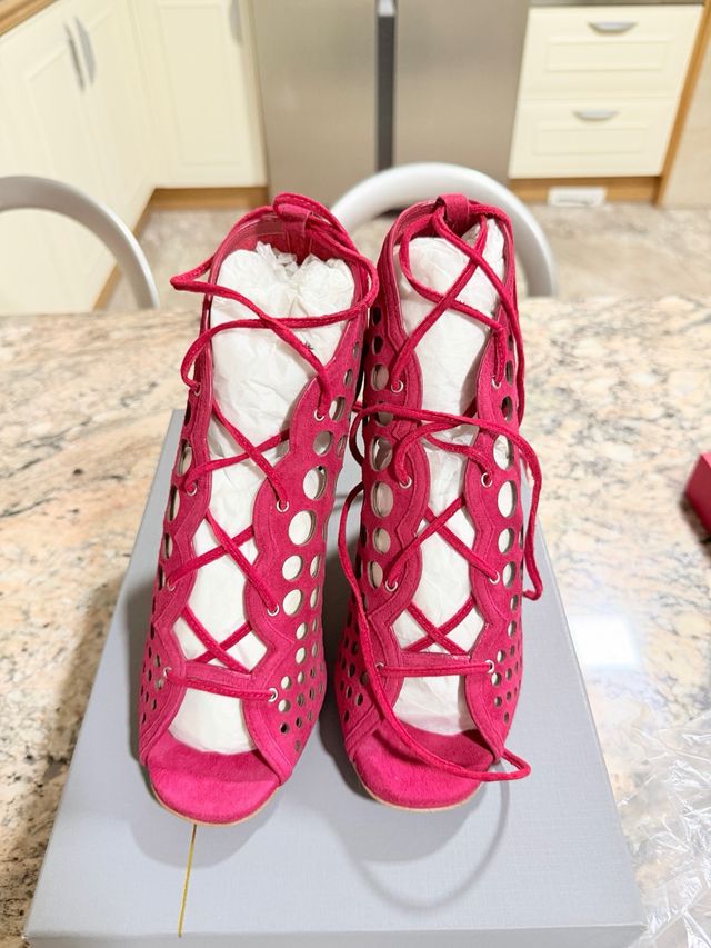 Sandalias Lola Cruz Rosa