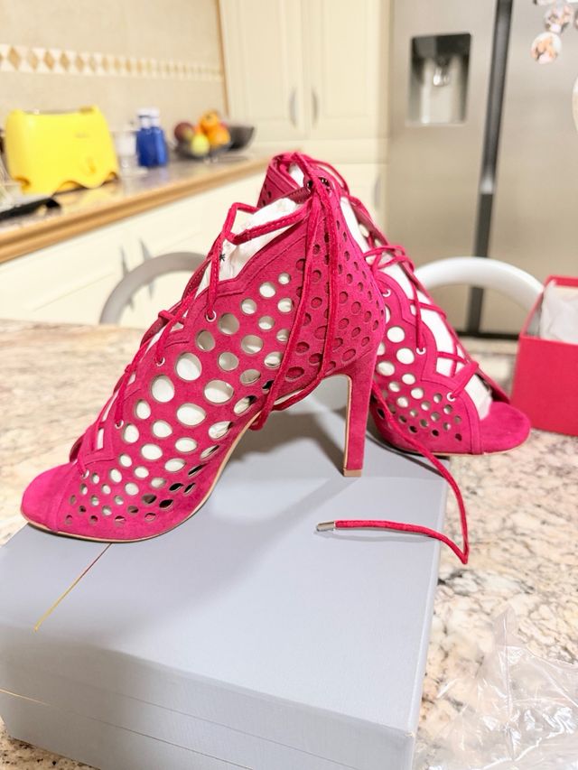 Sandalias Lola Cruz Rosa