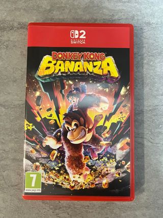 Donkey Kong Bananza Nintendo Switch 2 como nuevo