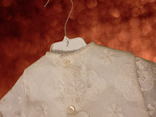 Conjunto Bautizo Bebé Encaje Kobez