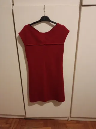 Vestito corto rosso