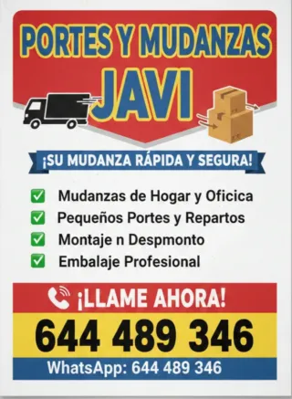 !!PORTES Y MUDANZAS!!