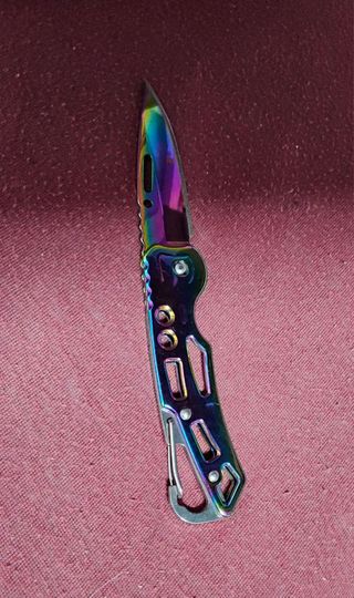 Navaja multicolor con clip