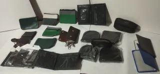 Monederos y carteras varios colores
