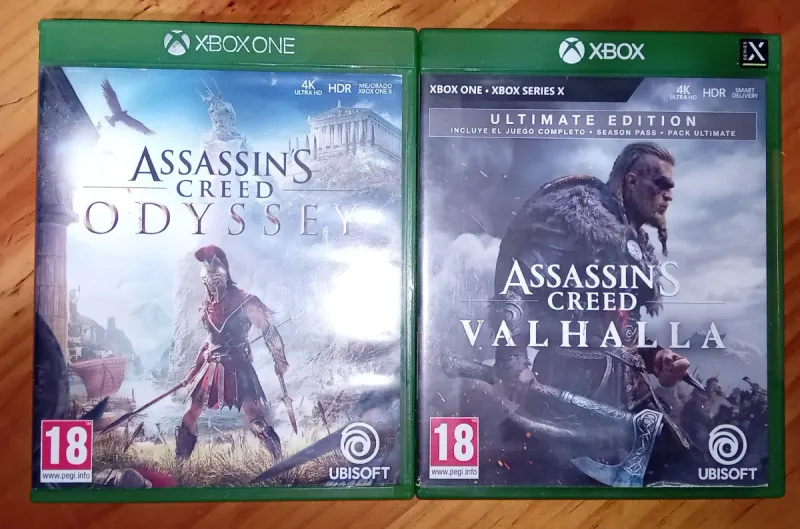 Imagen de Assassin's Creed Odyssey y Valhalla Xbox One