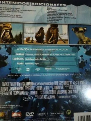 Ice Age 2: El Deshielo DVD Edición Limitada