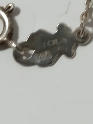 Colgante Oso Tous Plata cadena 45 cm