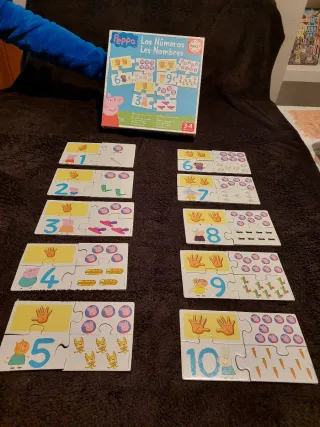 Puzzles Educa Peppa Pig Los Números