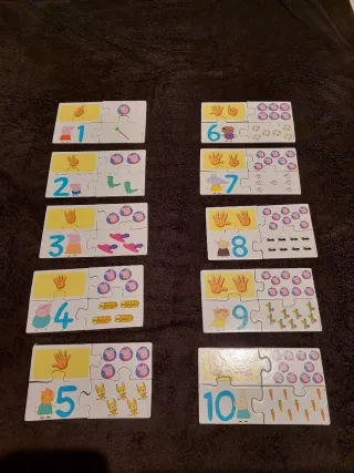 Puzzles Educa Peppa Pig Los Números