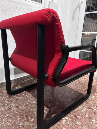 Butaca/Sillón Rojo y Negro