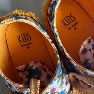 Zapatillas de flores - talla 35 kids