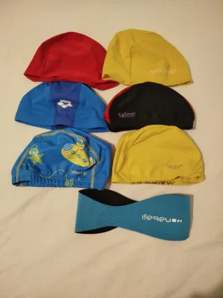 Lote Gorros Natación Infantiles