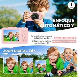 Cámara Digital 4K para Niños y Principiantes | 48M