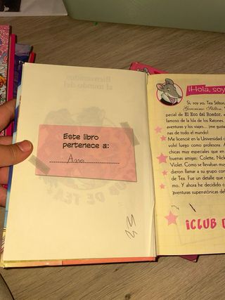 Colección libros de Tea Stilton