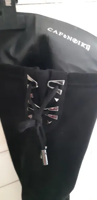 Stivali sopra il ginocchio Café Noir neri