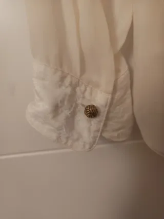 Camisa de Massimo Dutti gasa blanca