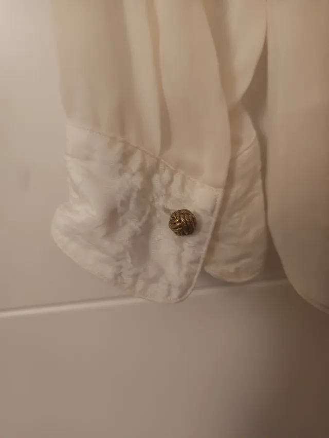 Camisa de Massimo Dutti gasa blanca