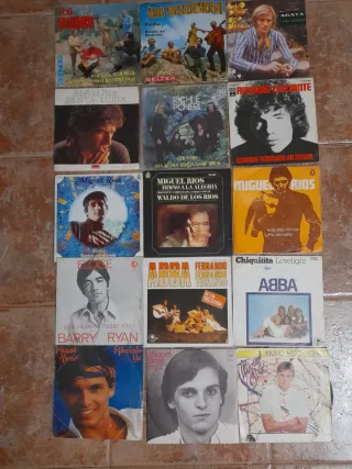 Lote Vinilos Varios Artistas Pop Rock Latino