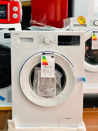 Lavadora Samsung 7Kg 1400RPM Blanca Inverter