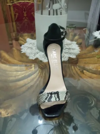 Sandali donna Marc Ellis neri multicolor