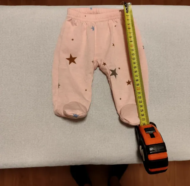 Conjunto bebé rosa estrellas