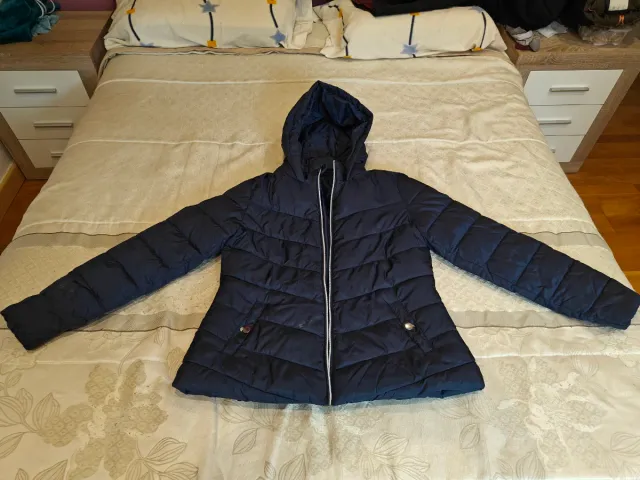 Parka TEX azul talla M
