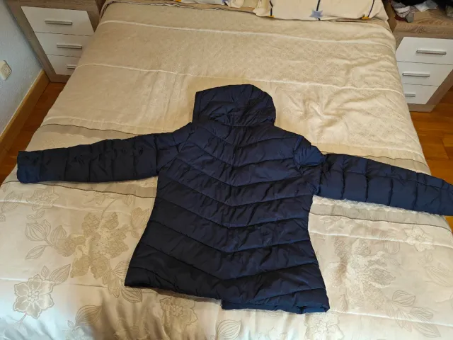 Parka TEX azul talla M