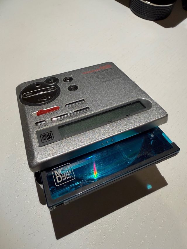 Sony Minidisc MZ-R70 Plata