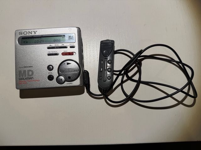 Sony Minidisc MZ-R70 Plata