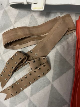 Lote de cinturones de moda