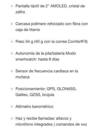 Garmin Venu X1 Smartwatch Negro/Gris