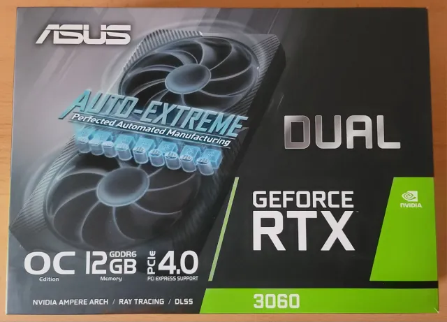 ASUS Dual GeForce RTX 3060 V2 OC Edition 12GB