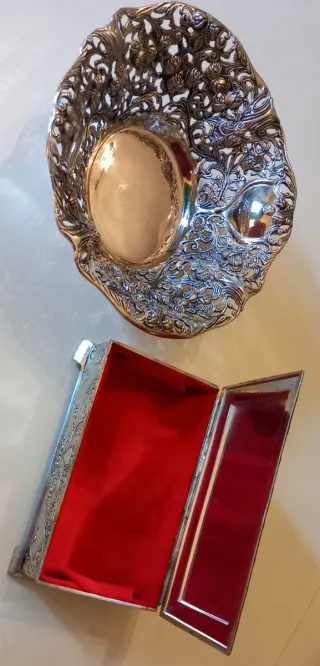 Cofanetto e portagioie vintage