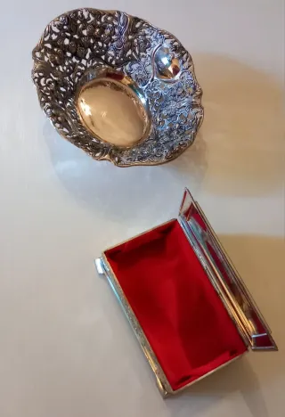 Cofanetto e portagioie vintage