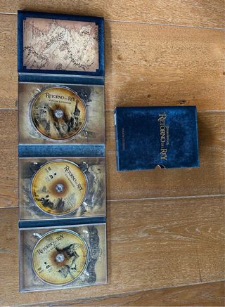 Trilogía SEÑOR DE LOS ANILLOS DVD Versión extendid