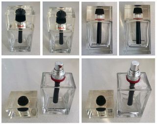 Frasco de cristal Dior Homme