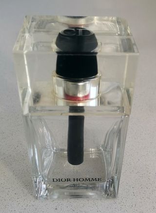 Frasco de cristal Dior Homme