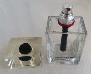 Frasco de cristal Dior Homme